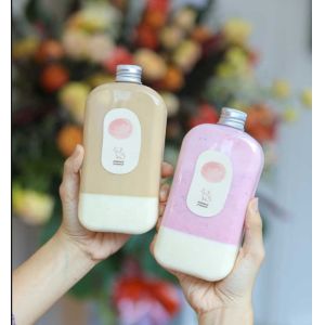 SGS ODM Plastic Beverage Bottles 12 Oz For Smoothie Milk Tea Drinking