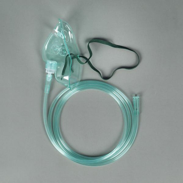Quality Latex Free O2 Face Mask Breathing Through Oxygen Mask Disposable Catheter 1.8m/2m wholesale