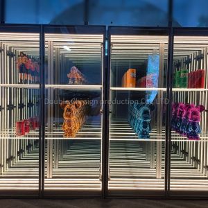 Customized Size LED 3D Infinity Mirror for Display and Decoration DC12V/AC110