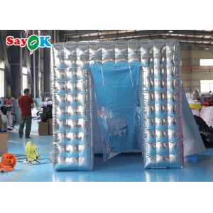 Inflatable Party Tent Oxford Inflatable LED Photo Booth Background Wall Remote