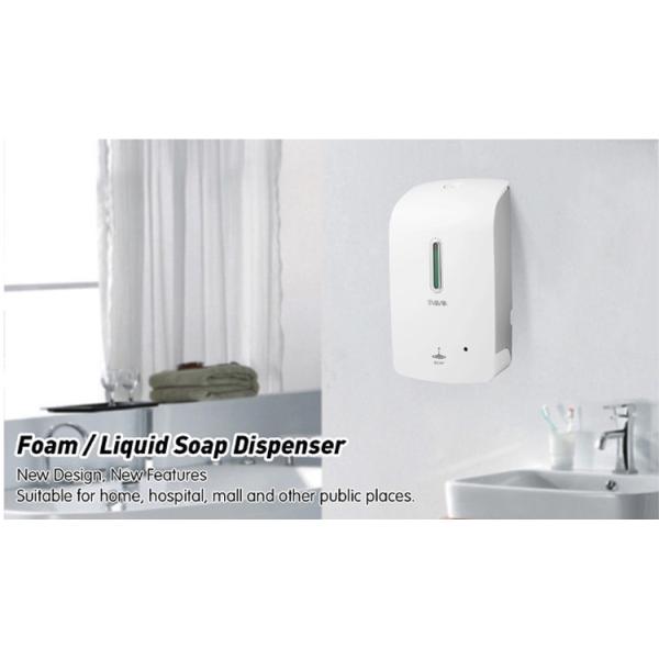 Quality 1000ml Liquid Hand Sanitizer Dispenser With Table Holder 1.5 CC Refillable Foaming Soap Dispenser wholesale