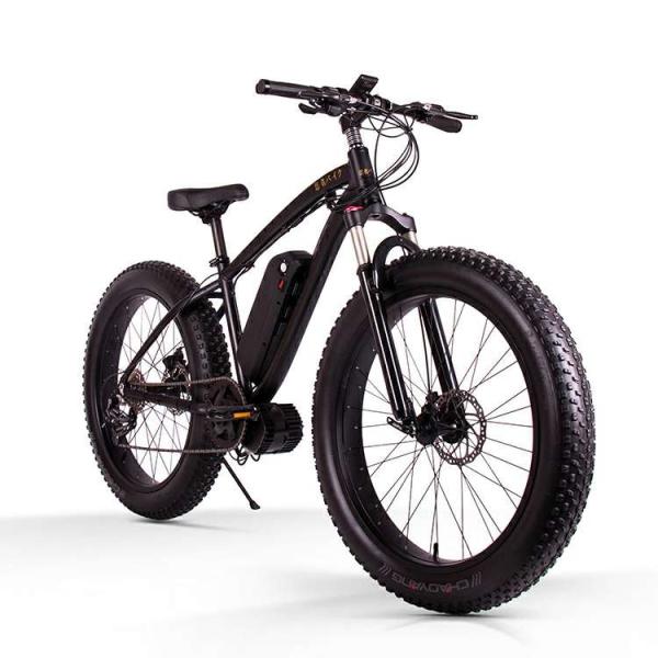 Quality Lightest Mid Drive Ebike Commuter 26 Inch Fat Tire Central Motor 48v 250w 13Ah wholesale
