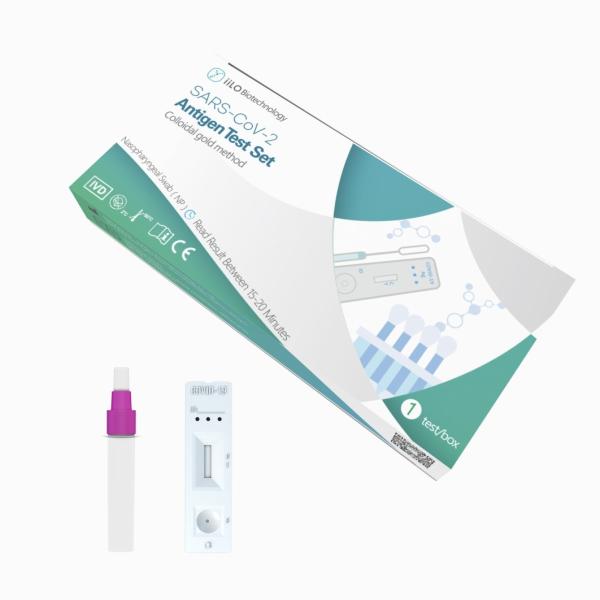 Plastic 15-20 Minutes Test time SARS-CoV-2 Antigen Test Set Nasopharyngeal Swab