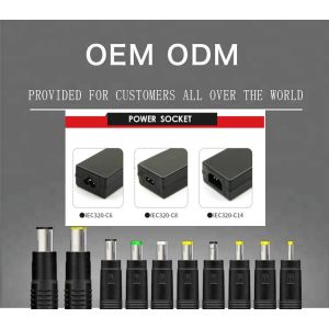 Desktop Version AC DC Power Adapter 120W 150W 60 Hz Built In PFC Function