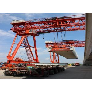 Precast U Type Launching Gantry Crane High Efficient Convenient Operation