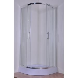 Waterproof Modern Quadrant Round Shower Enclosure CE SGS Certification