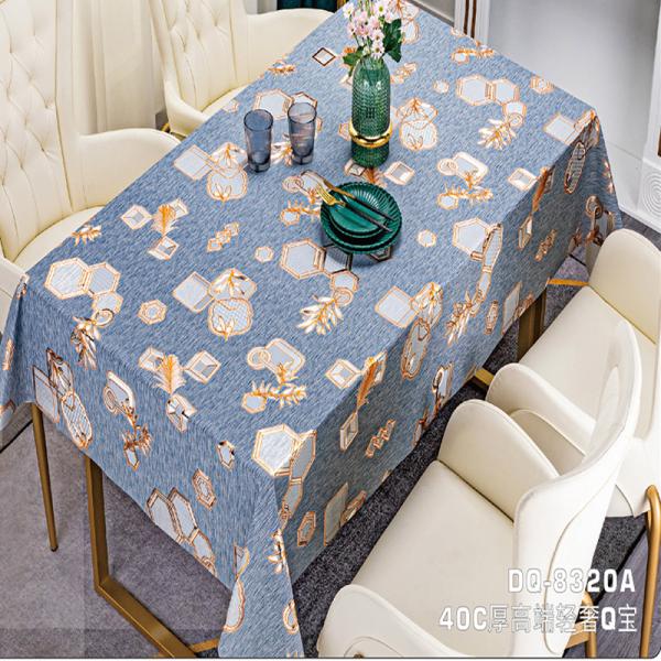 Quality Party Custom 2mm Thickness Waterproof Dust Proof Mildew Proof Plastic Table Protector Pvc Tablecloth Cover wholesale