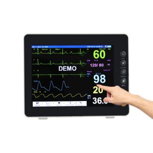 Portable Multi Parameter Patient Monitor with High Brightness 8-inch Display