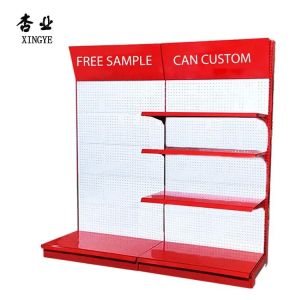 2023 Factory Customized Color Size steel single side rack for supermarket shop