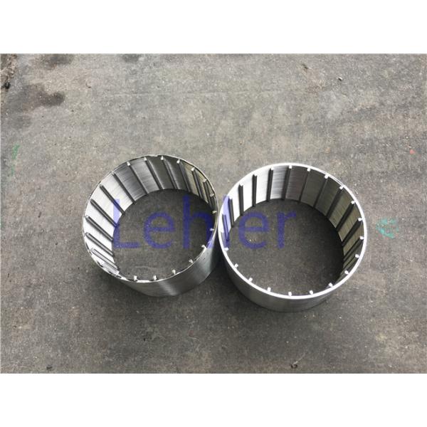 Stainless Steel Slotted Screen Dia 110mm With Smooth Wire Surface Sus304 Material