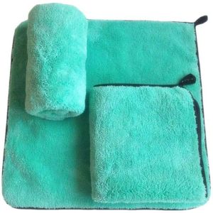 Cheap 40x40cm Microfiber Towel For Car Cleaning Washable Customized High Absorbability for sale
