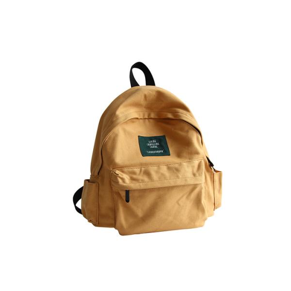 Quality Smart Unisex Canvas Backpack Rucksack , Cotton Backpack , Durable Backpack wholesale