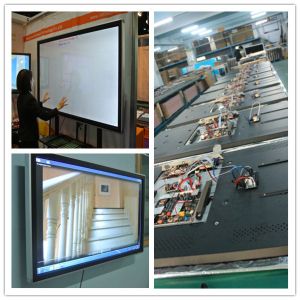 65 Inch LED touch monitor sensitive all in on PC monitor for classroom