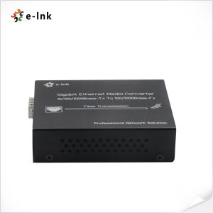 10/100M Fast Ethernet Media Converter with SFP Slot External Power