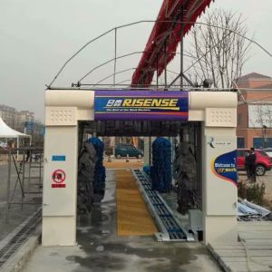 Full Automatic Tunnel Car Washing Machine With 150l/Car Water Consumption