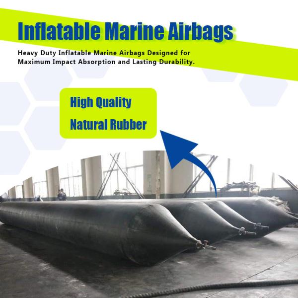 Bestselling Inflatable Marine Salvage Bags Inflatable Airbags Ship Launching Airbags