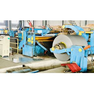 50Hz Automatic Steel Sheet Slitting Machine With Stably Speed