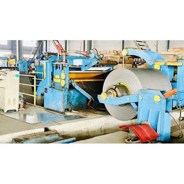 Quality 50Hz Automatic Steel Sheet Slitting Machine With Stably Speed wholesale