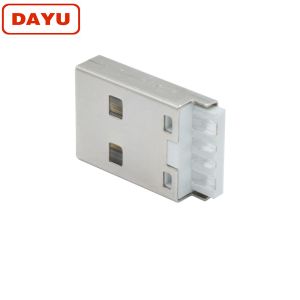 Cheap Fast Charge Socket USB A Male Connector 4*2.3*1.9cm Short Body For Cellphone for sale