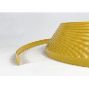 3D Sign Material Yellow Color Plastic Trim Cap Surrounding Edge High Safety Easy