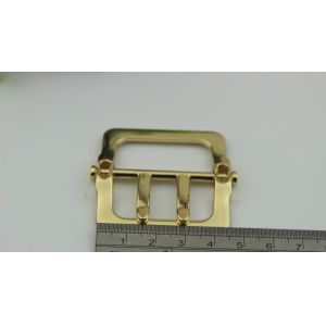 Most popular new arrival zinc alloy handbag accessories gold 45 mm double pin