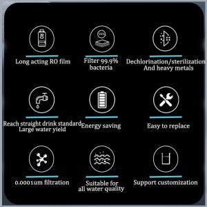 Reverse Osmosis Ultrafiltration Integrated Machine For Water Purification System