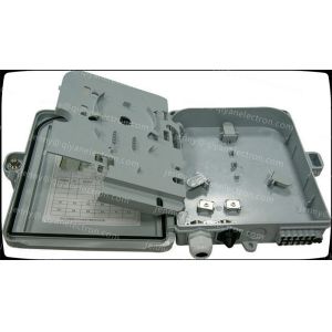 12 Core Plastic Optical Terminal Box with PC/ABS ftth splitter fiber optic
