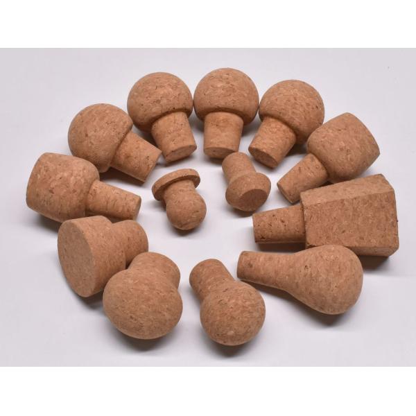 BSCI T Cork Stoppers Customized Wine Corks Tearproof High Density