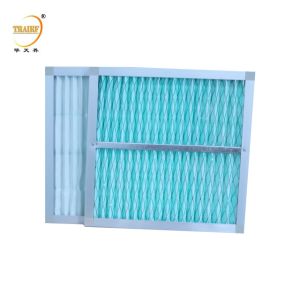 China High Humidity Ventilation And Air Conditioning System Pleat Medium Air Filter on sale