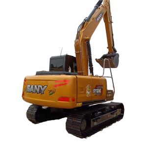 Cheap Used Sany Excavator SY135C with Original Hydraulic Pump and 13000 KG Machine Weight for sale
