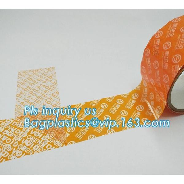 Tamper Evident Security Void Packaging Tape 48mm x 100m,tamper evident security