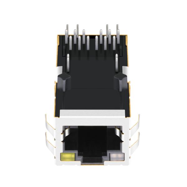 LPJK6064AONL 1000Base-T POE RJ45 Connector Gigabit Ethernet Socket