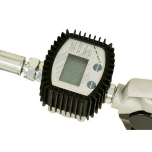 Digital Flow Meter Oil Control Valve Dispenses In Liter , Gallon , Pint And