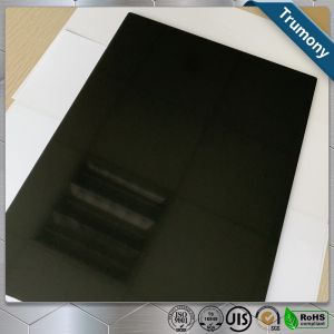 Matt Black High Grade Aluminum Mirror Sheet Composite Panel For Decoration