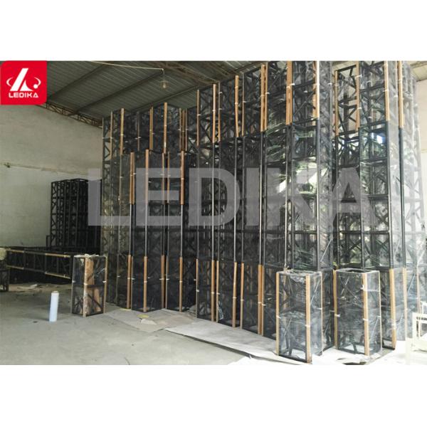 Quality 100mm - 1010mm Bolt Lighting Aluminum Square Truss SGS CE Certified wholesale