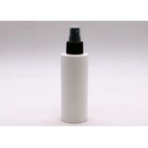 100ml White HDPE Plastic Bottles Glossy Surface Treatment With Sprayer