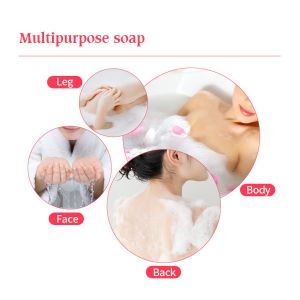 100G/pcs Handmade Vegan Bar Soap Cold Pressed For Face And Body