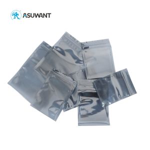 Anti Static Transparent Shielding Resealable Foil Zip Lock Bags