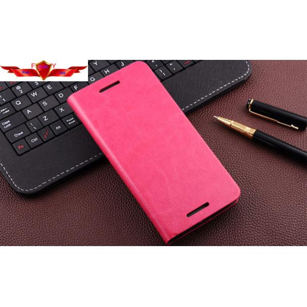 HTC M8 PU Card Holder Leather Cases Ultra Thin Multi Color Accurate Holes Design