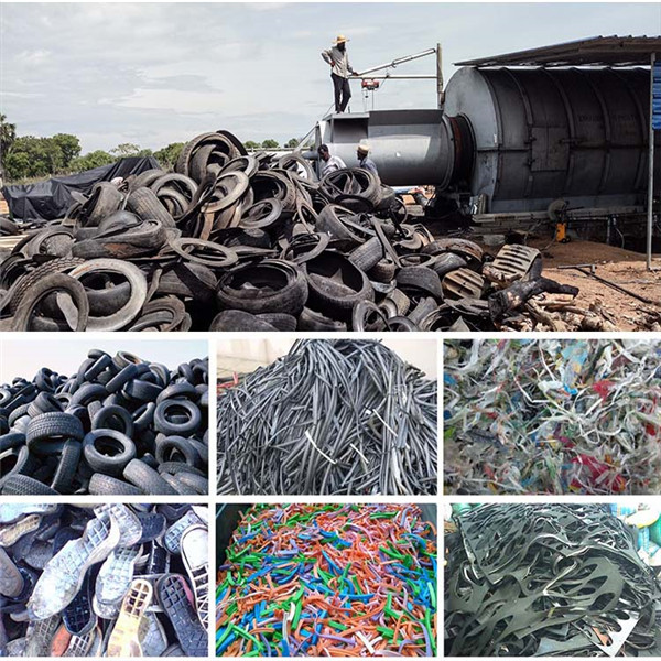 Quality Fully Automatic Continuous Waste Plastic Tyre Pyrolysis To Oil Extracting Machine With Installation wholesale