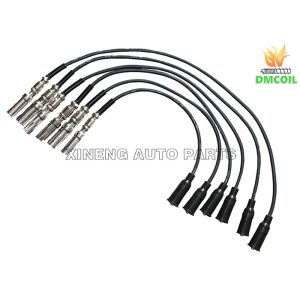 Cheap Custom Plug Wires / Auto Spark Plug Wires Anti Interference For Volkswage Skoda Audi for sale