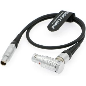 Power Cable from GPI Pro 24V 1S 303 to Right Angle 8 Pin Female for ARRI Alexa