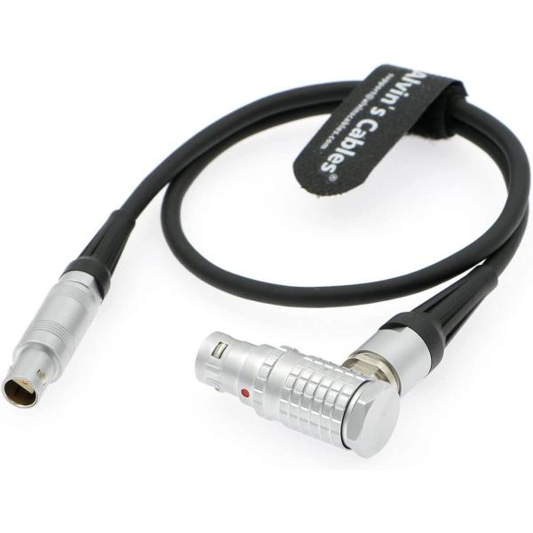 Power Cable from GPI Pro 24V 1S 303 to Right Angle 8 Pin Female for ARRI Alexa