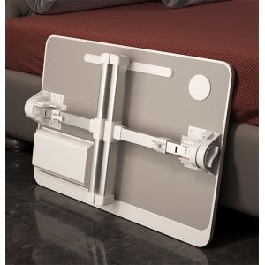 Foldable Metal Coffee Table with Adjustable Height and Stylish Italian Column