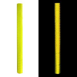 Fluorescent Yellow Green Orange Micro Prismatic High Intensity Reflective Vinyl