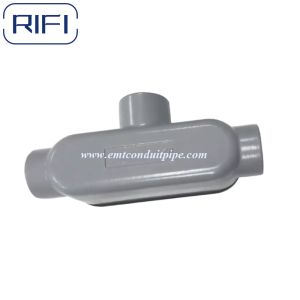 RIFI EMT Set Screw Type Aluminum Die Cast LR Type Conduit Body