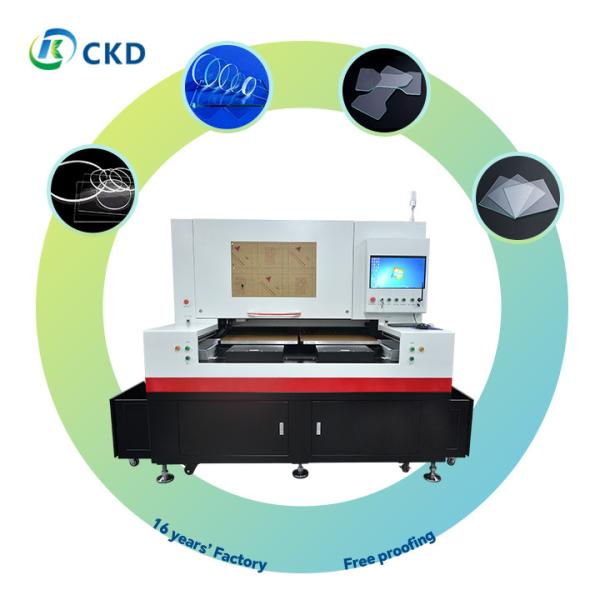 Precise Laser Glass Cutting Machine for Ultra-clear Glass Single Cut ≤19mm in