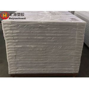 Smooth Correx Fire Retardant Sheets , Recycled Corrugated Plastic Sheets