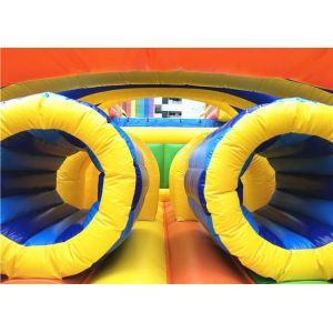 Cute Minions Blow Up Obstacle Course Yellow Minions Playground With Giant Slide