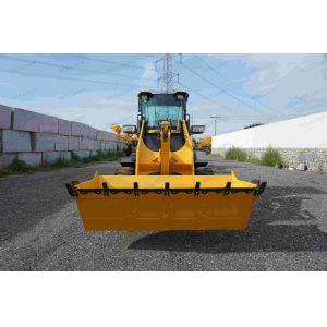 Front End 2t Compact Wheel Loaders With Bucket For Transporting Large Amounts Of